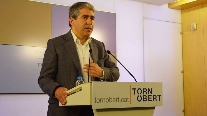 El candidato de CDC a las elecciones generales del 26 de junio, Francesc Homs