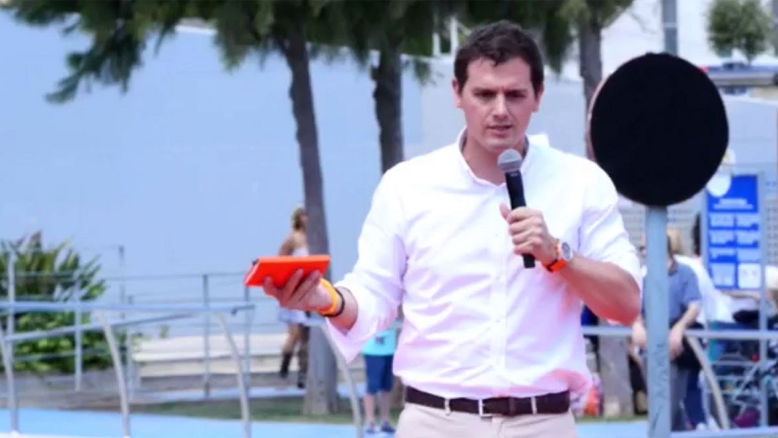 Albert Rivera en un acto de Ciudadanos en Valencia