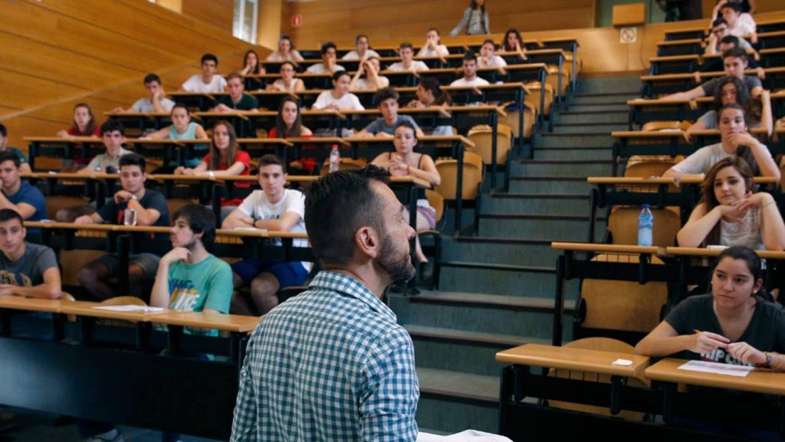 Puebas de Selectividad en 2015 en la Universidad Complutense (Madrid)