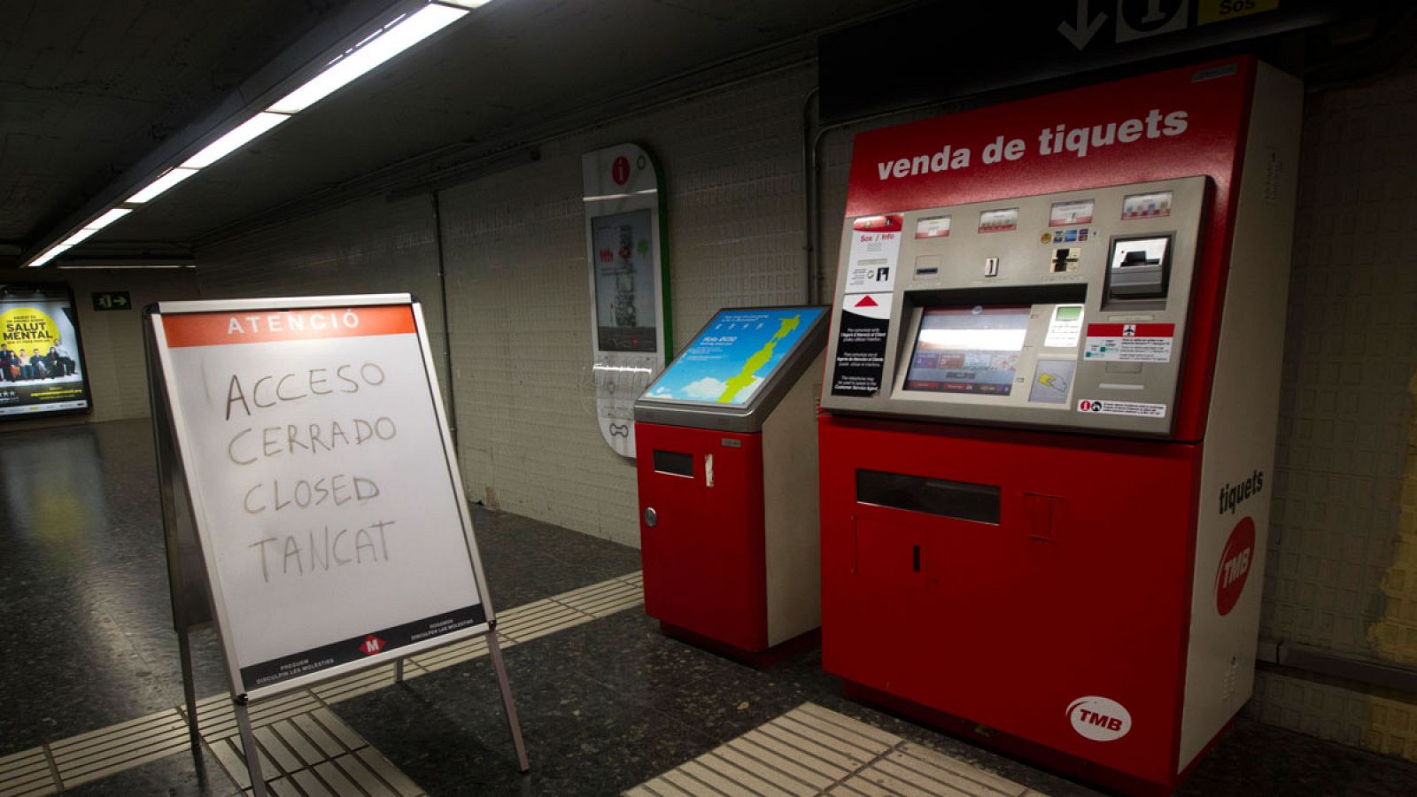 Imagen de archivo del metro de Barcelona