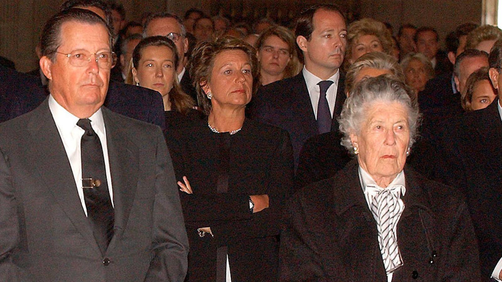 Carlos de Borbón Dos Sicilias y junto a Alicia de Borbón-Parma en una imagen de archivo