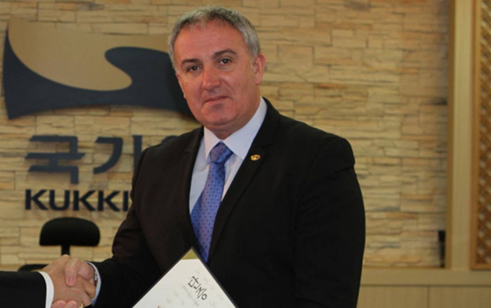 El presidente de la Federación española de Taekwondo, Jesús Castellanos Pueblas.