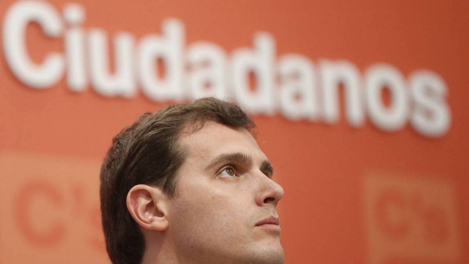 El presidente de Ciudadanos, Albert Rivera, en un acto de campaña.