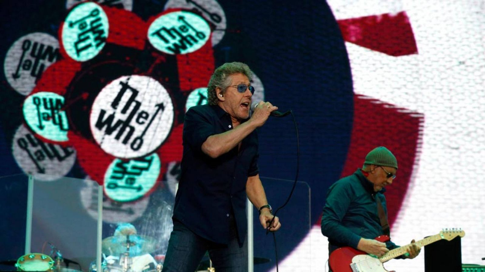 La banda británica The Who, en su concierto en el festival Mad Cool