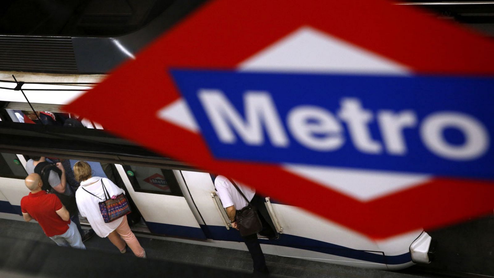 Estación de Nuevos Ministerios en el Metro de Madrid