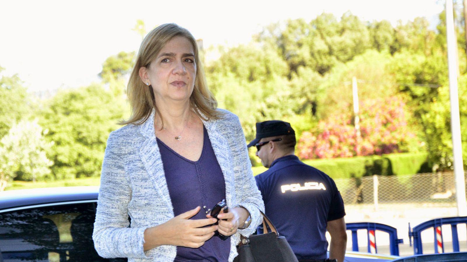 La infanta Cristina llega a la Escuela Balear de la Administración Pública para asistir a la última sesión del juicio del caso Nóos