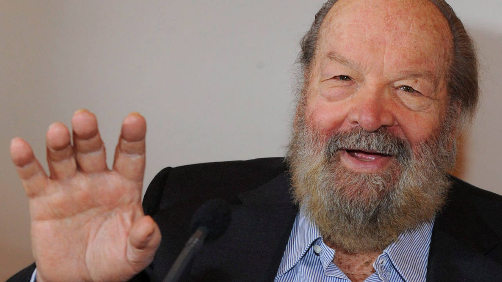 El actor italiano Carlo Pedersoli, más conocido como Bud Spencer, en una imagen de 2011.