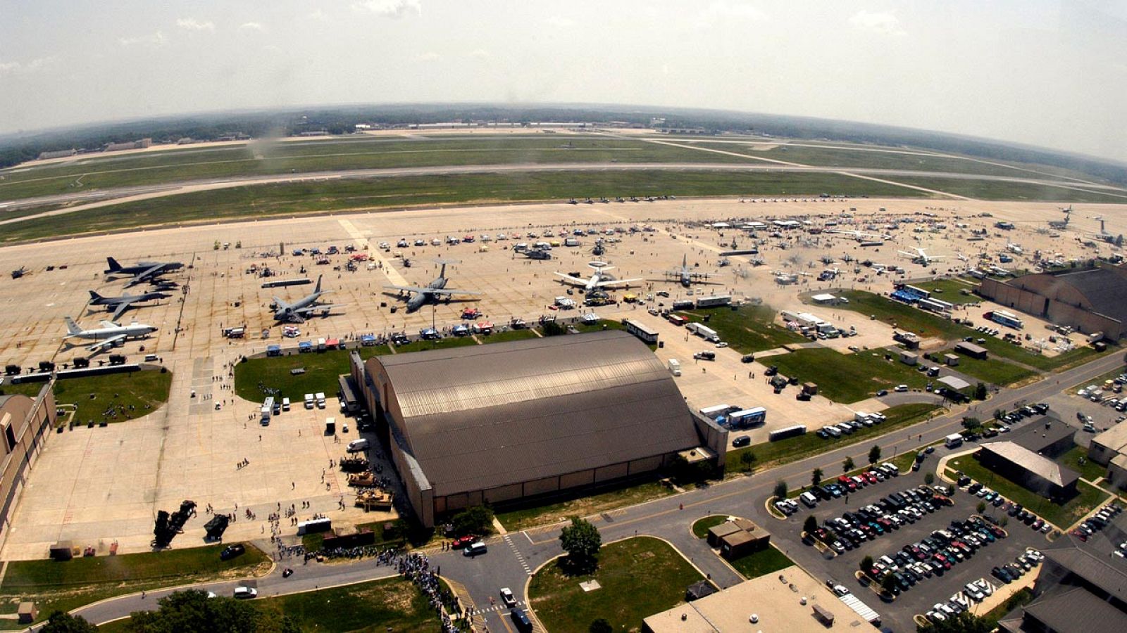 La base aérea de Andrews, en las inmediaciones de Washington