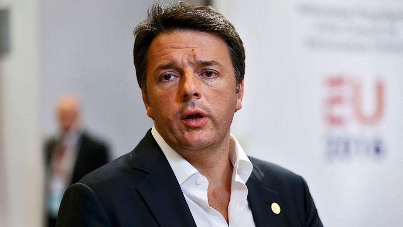 El primer ministro italiano, Matteo Renzi