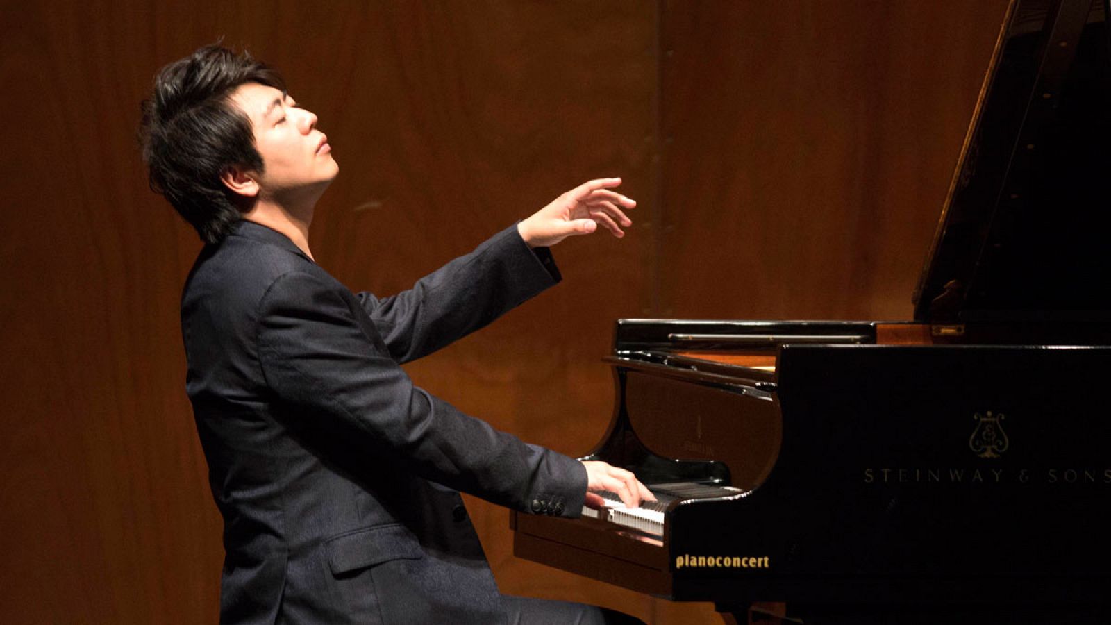 Lang Lang  en un momento de su actuación en el Festival de Peralada.