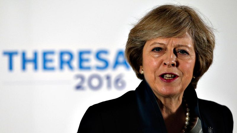La nueva primera ministra de Reino Unido, Theresa May