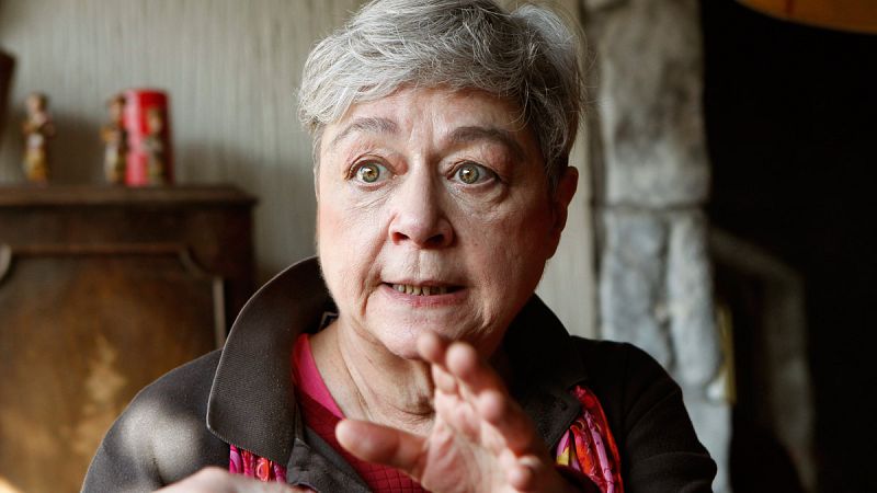 La actriz y escritora Emma Cohen en una entrevista en 2011.