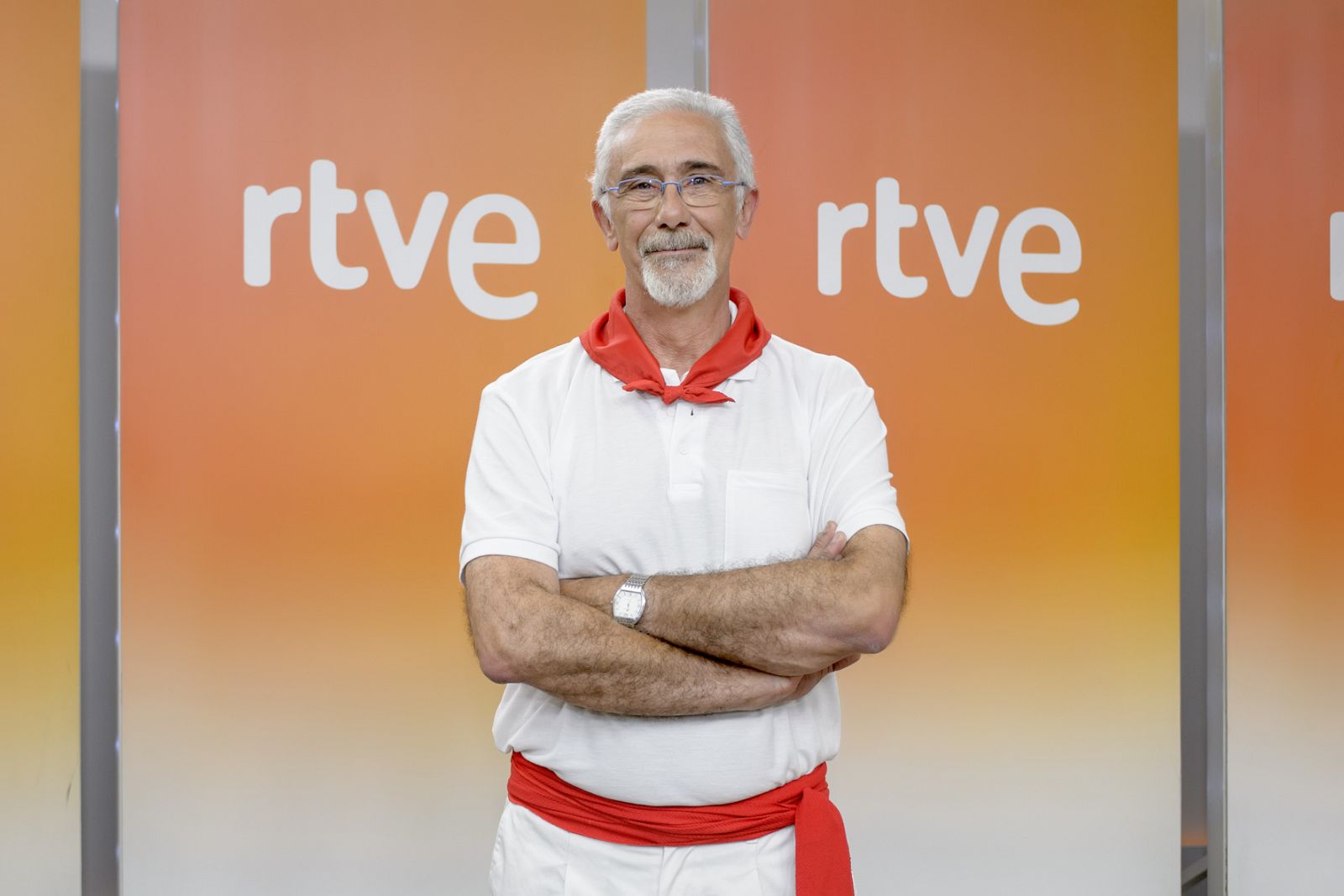 Javier Solano en la presentación de Sanfermines 2016