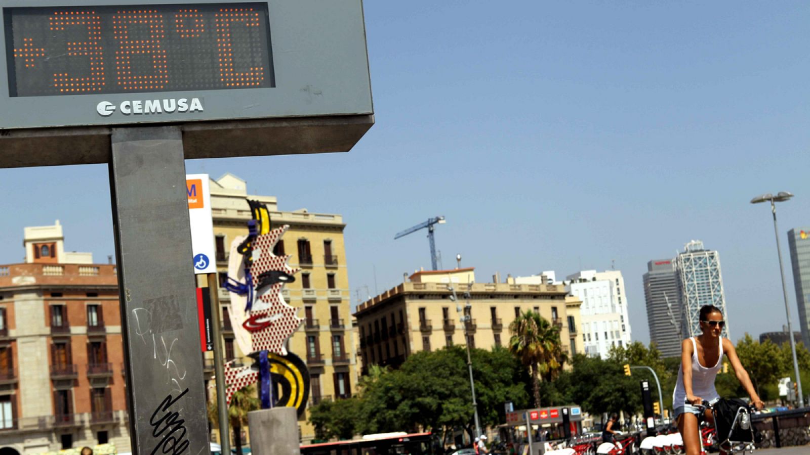 Este viernes suben las temperaturas en gran parte de España llegando a superar  los 40 grados