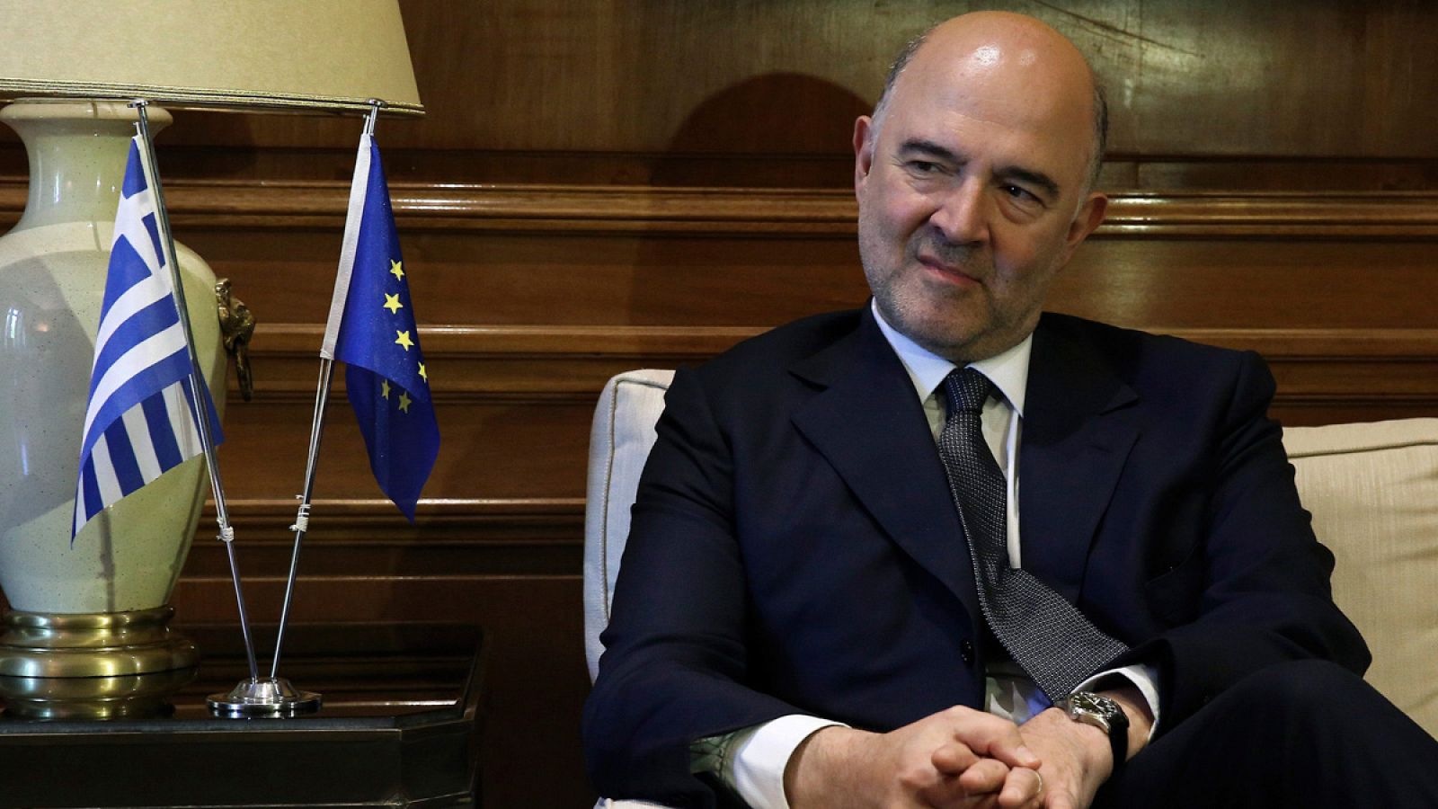El comisario europeo de Asuntos Económicos y Financieros, Fiscalidad y Aduanas, Pierre Moscovici