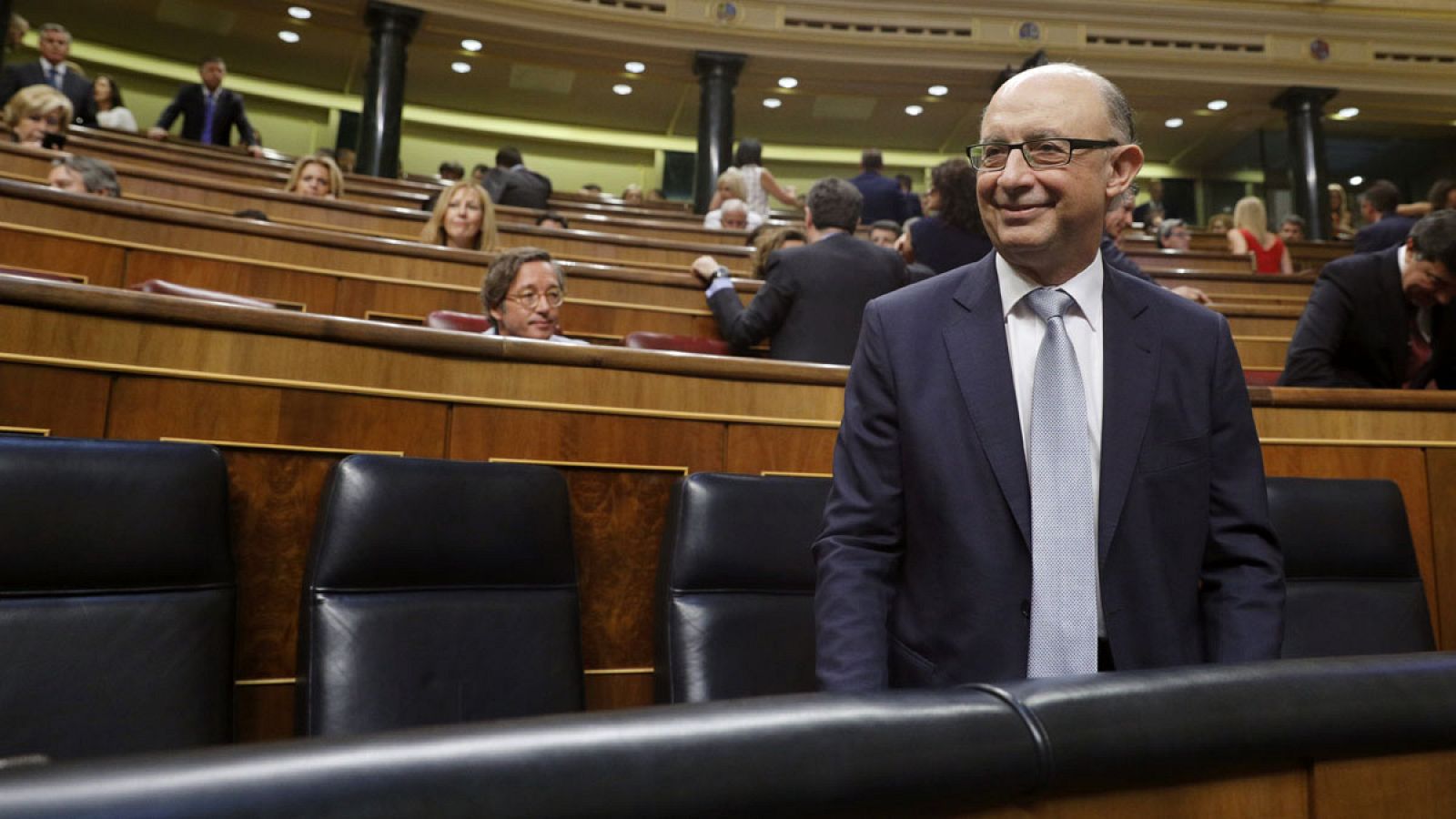 El ministro de Hacienda en funciones, Cristóbal Montoro