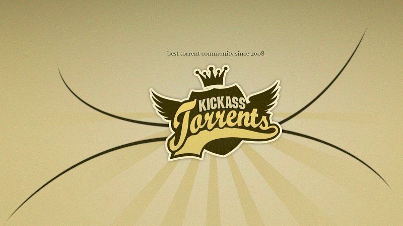 Logo del portal de descargas Kickass Torrents