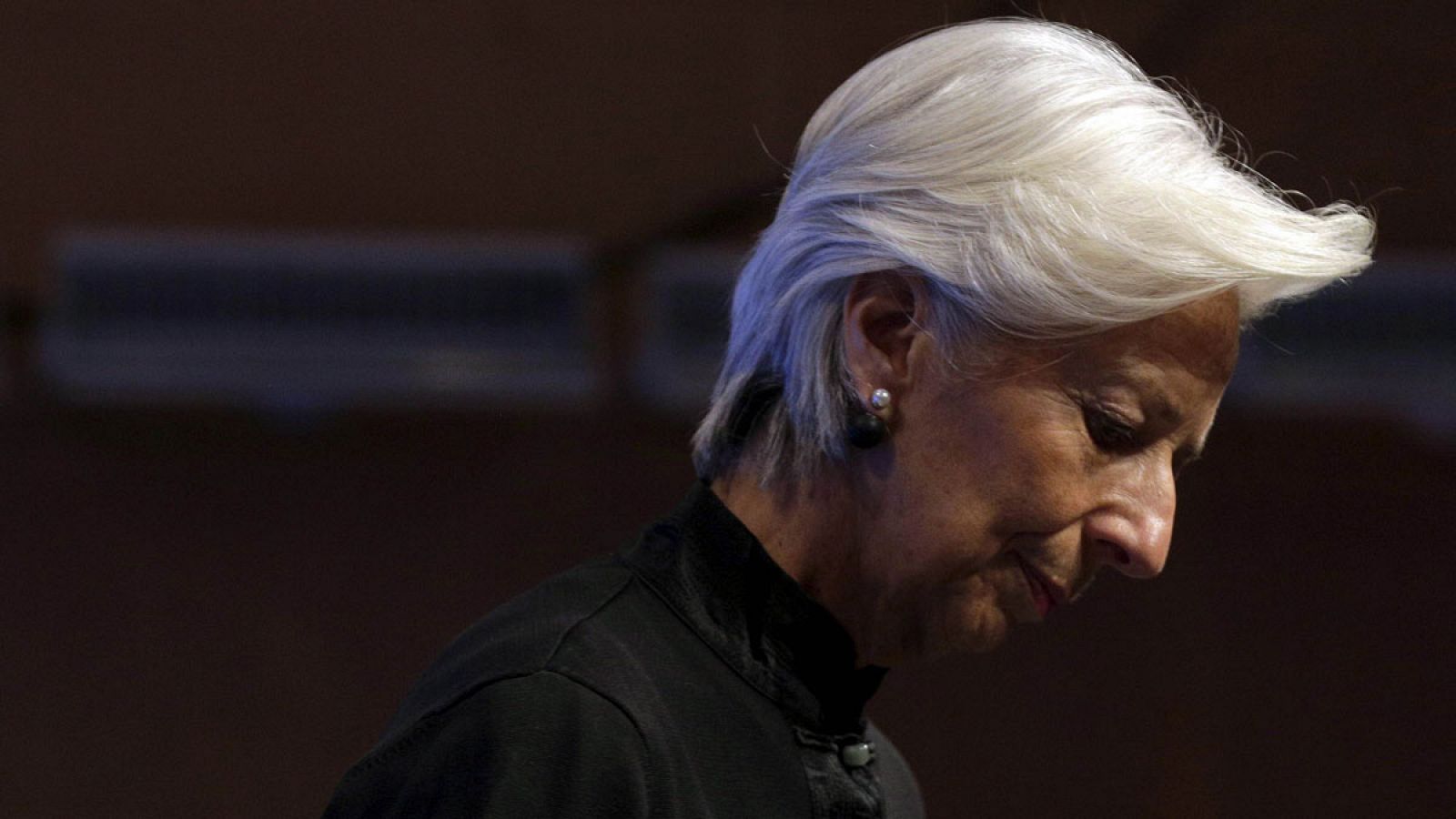 La directora gerente del FMI, Christine Lagarde