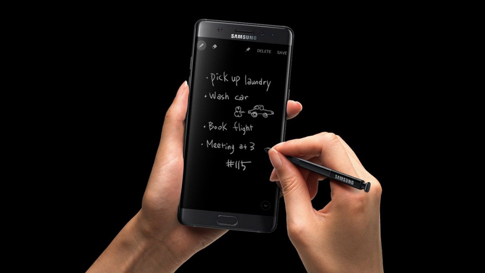Galaxy Note 7, el nuevo 'phablet' de la firma coreana Samsung.