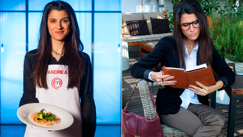 Andrea, finalista de la tercera edicin de MasterChef 3