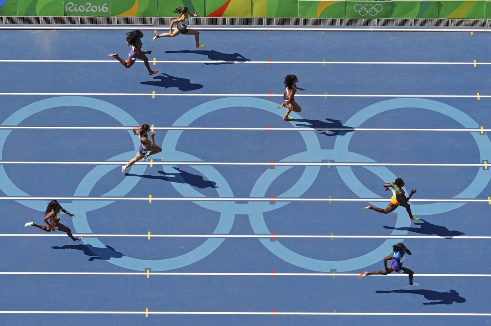 Competición de atletismo en el Estadio Olímpico de Río