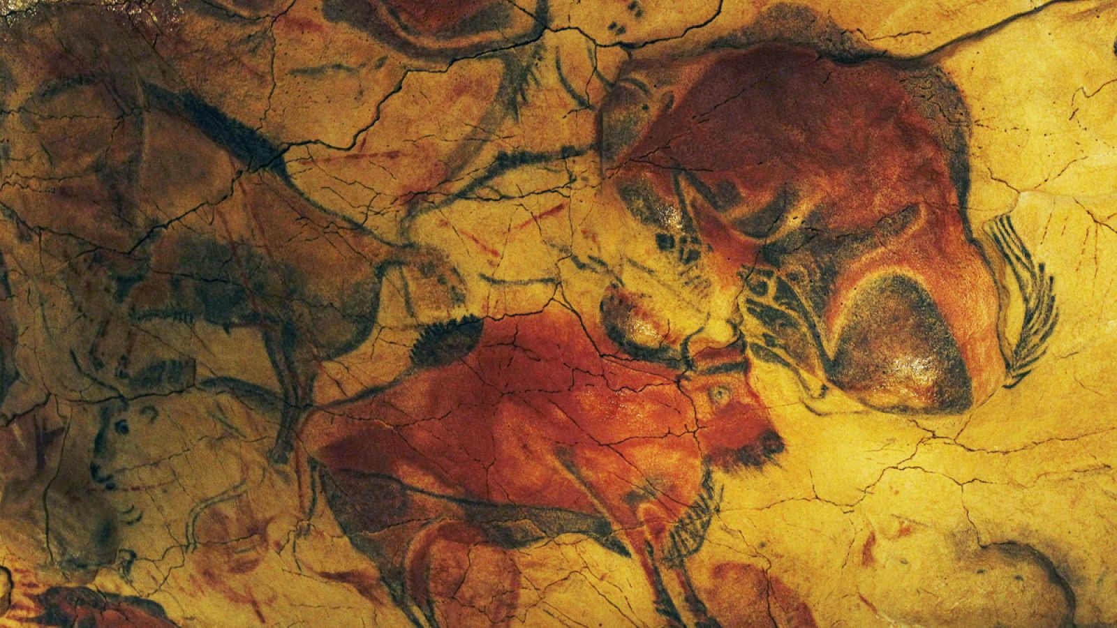 El ocre se empleó como pigmento para la realización de las pinturas rojas en la cueva de Altamira.