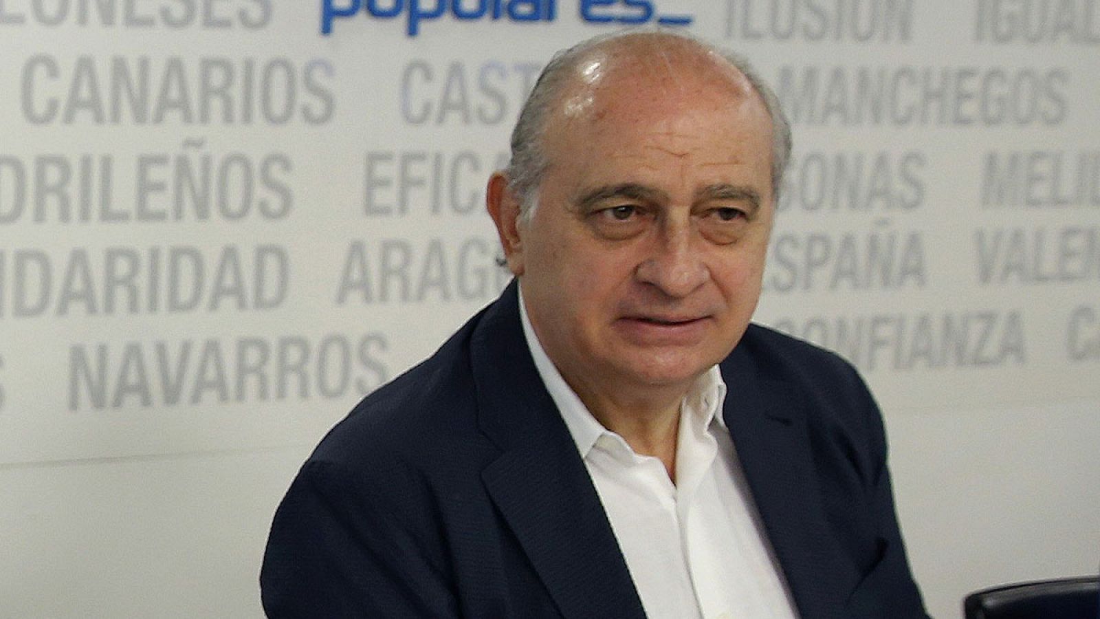 El ministro del Interior en funciones, Jorge Fernández Díaz