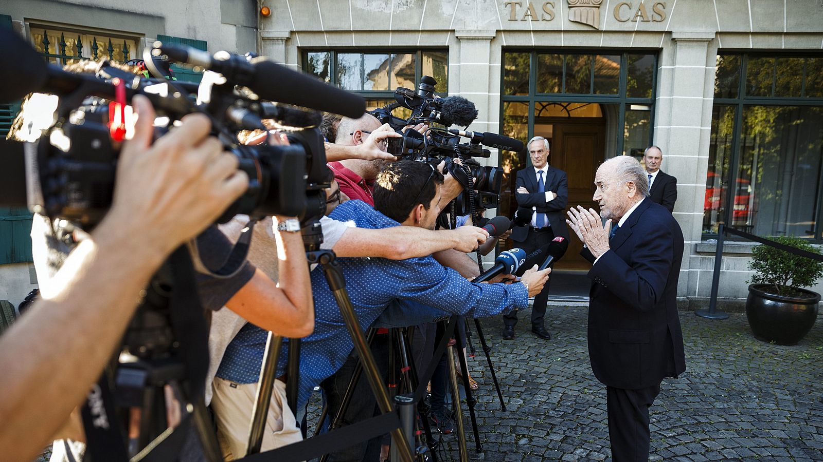 Joseph Blatter presenta su apelación ante el TAS