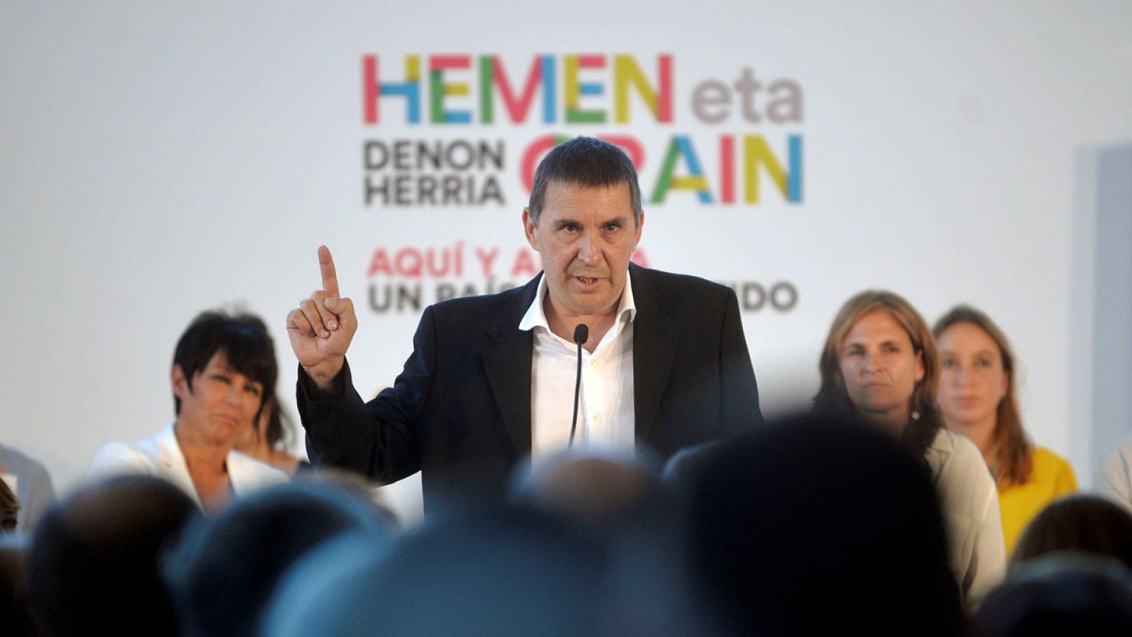 EH Bildu ha elegido a Arnaldo Otegi como candiato a lehendakari en las elecciones vascas