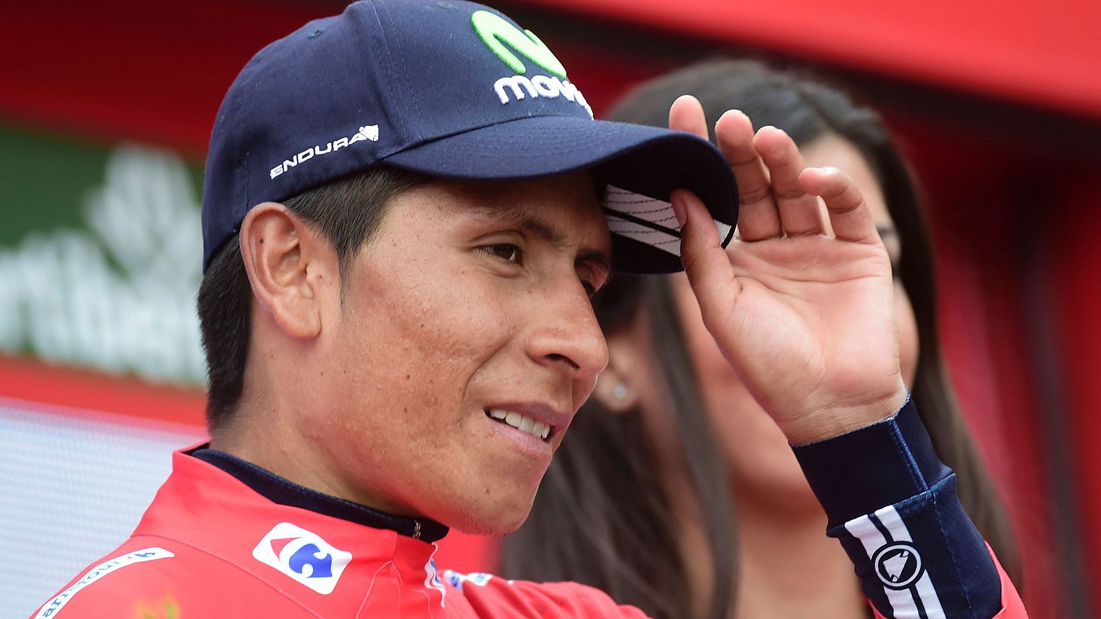 El colombiano Nairo Quintana, líder de la Vuelta