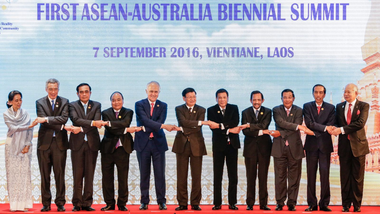 Cumbre de jefes de Estado y de Gobierno de la ASEAN en Vientián, Laos