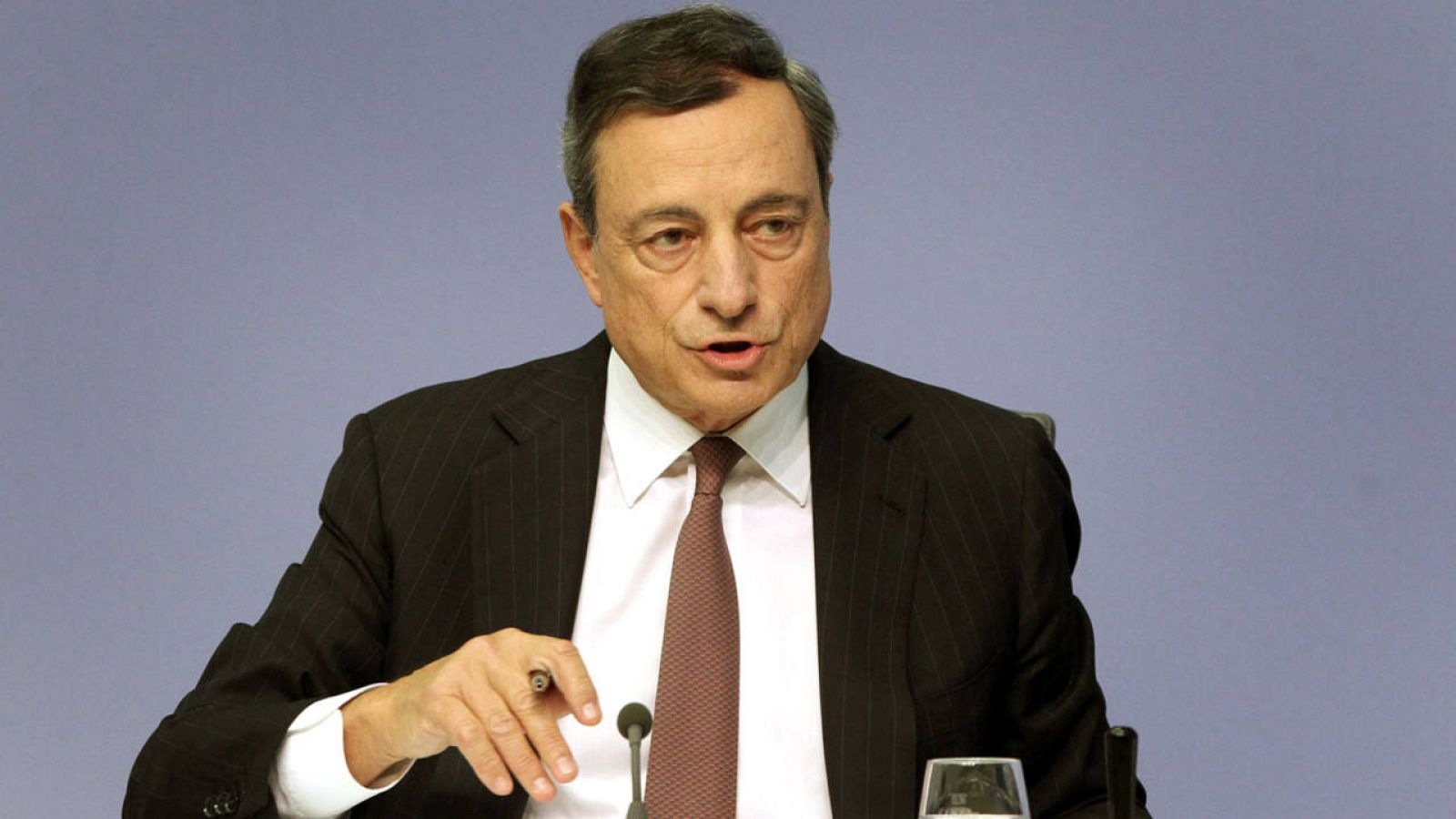 El presidente del BCE, Mario Draghi
