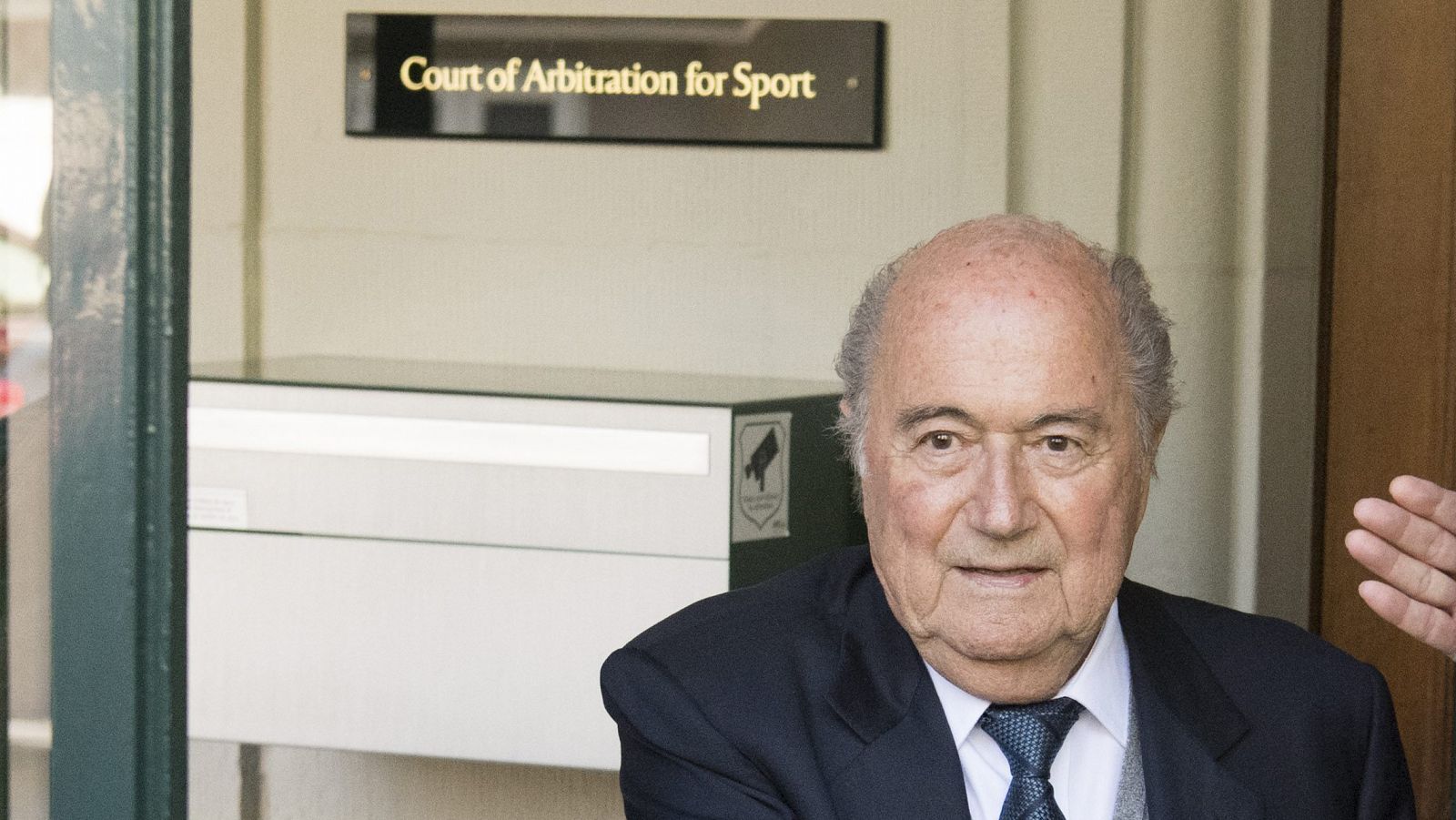 El expresidente de la FIFA, Joseph Blatter