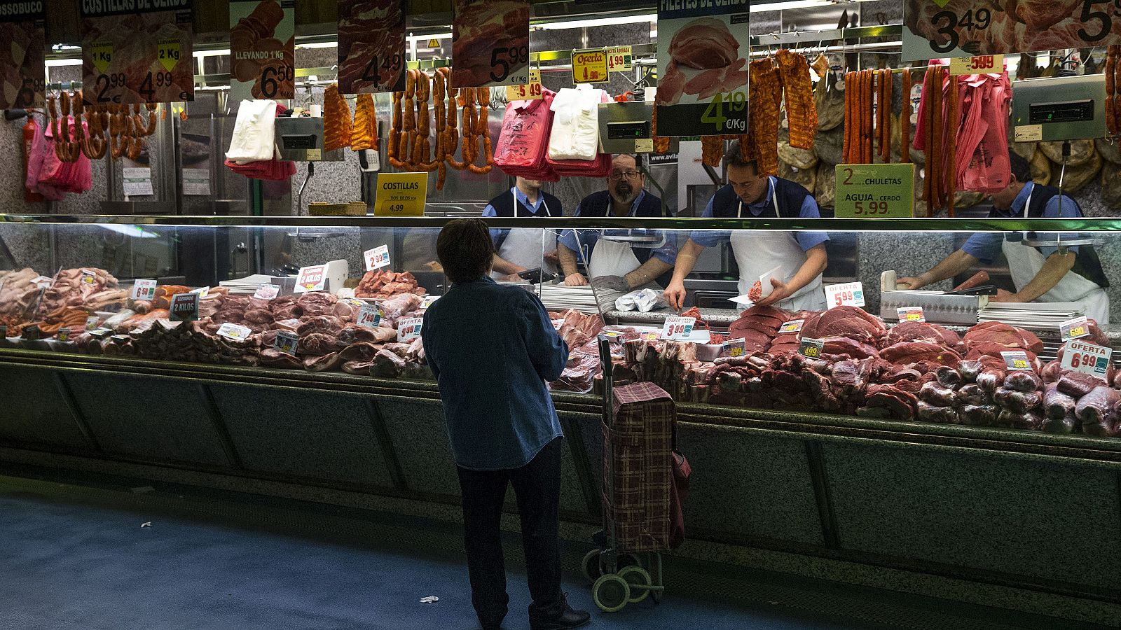 Mercado minorista en Madrid (archivo Efe)