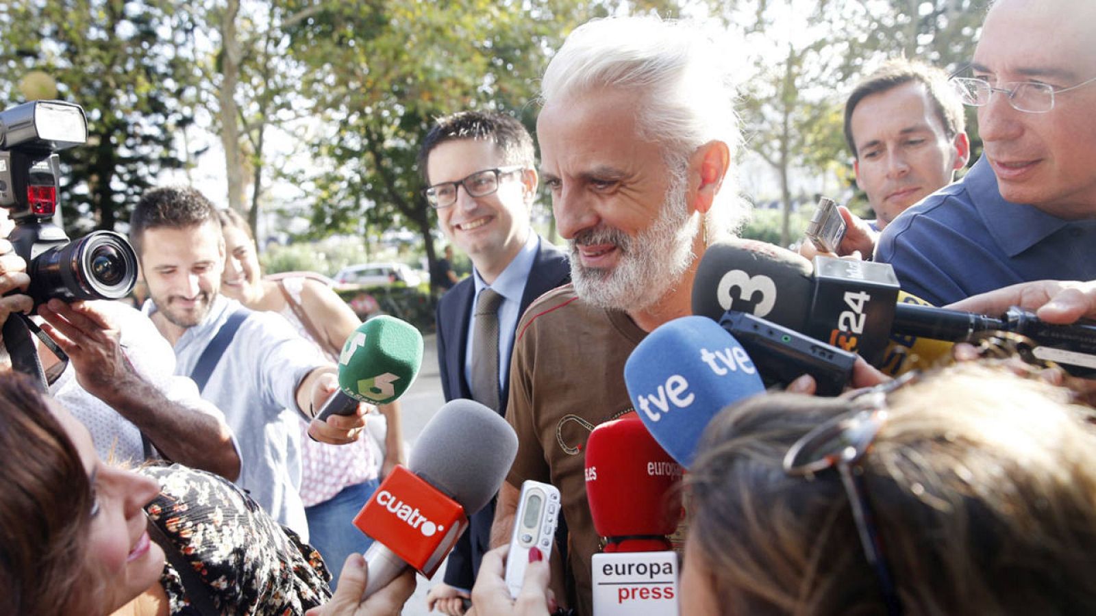 El exgerente de Imelsa Marcos Benavent a su llegada a la Ciudad de la Justicia de Valencia 