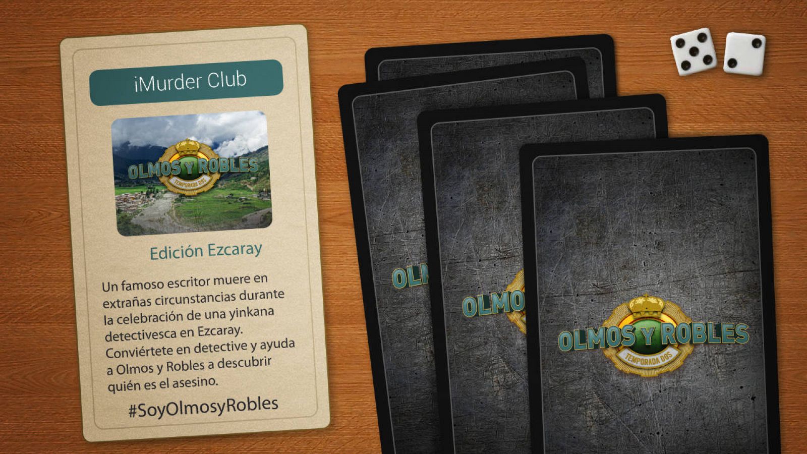 Juega al iMurder Club de Olmos y Robles
