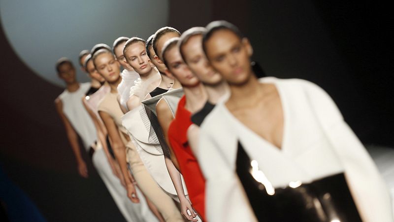 Amaya Arzuaga repasa 20 años de pasarela.