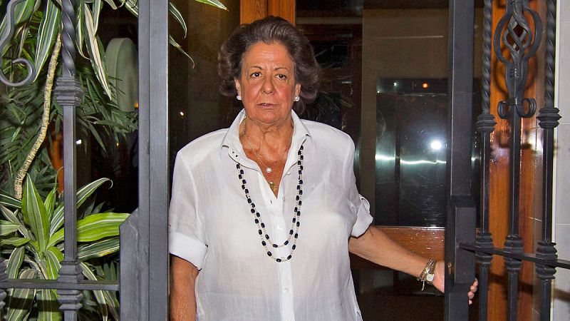 La senadora y exalcaldesa de Valencia Rita Barberá