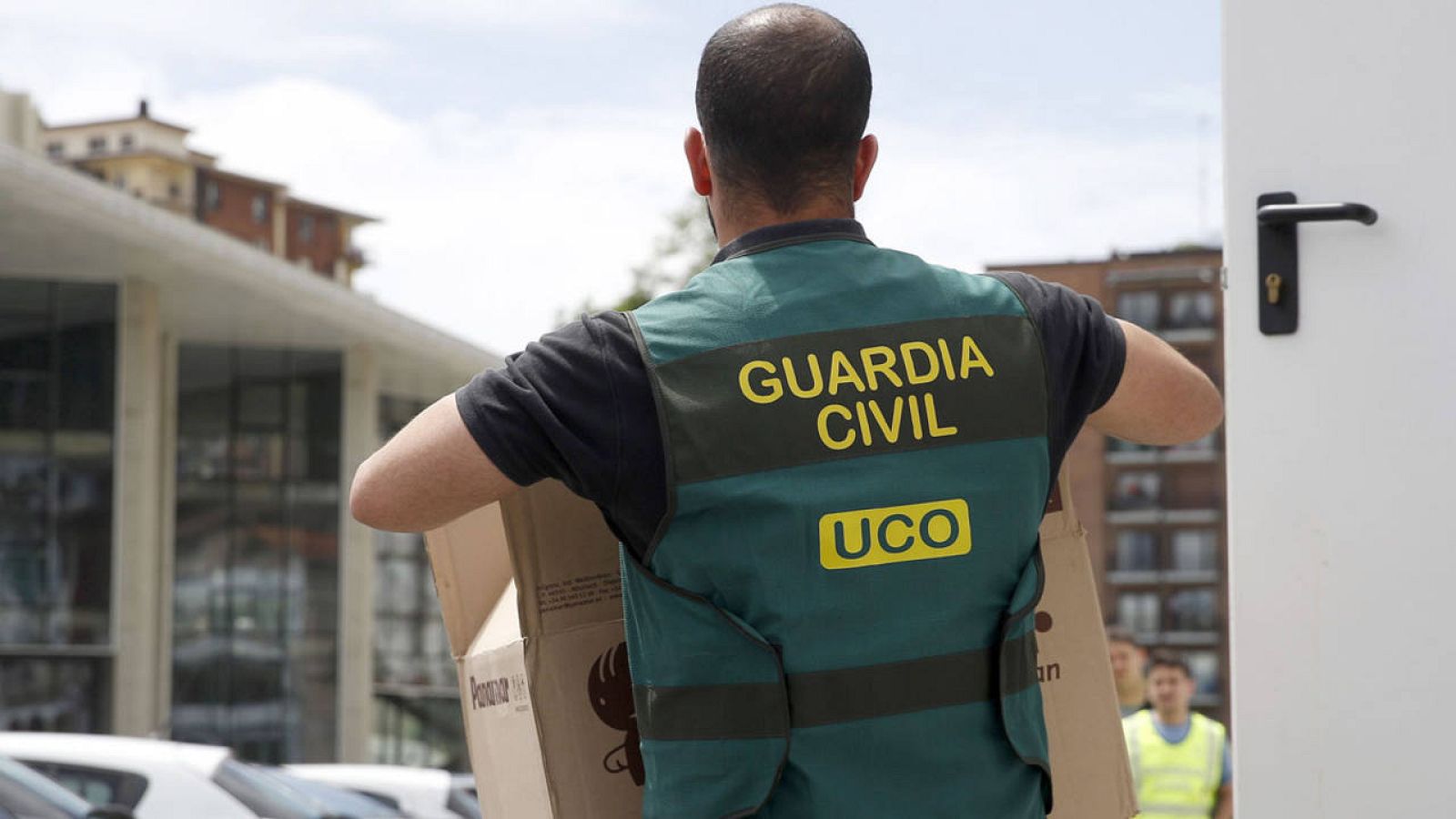Un agente de la Unidad Central Operativa  (UCO) de la Guardia Civil en una imagen de archivo