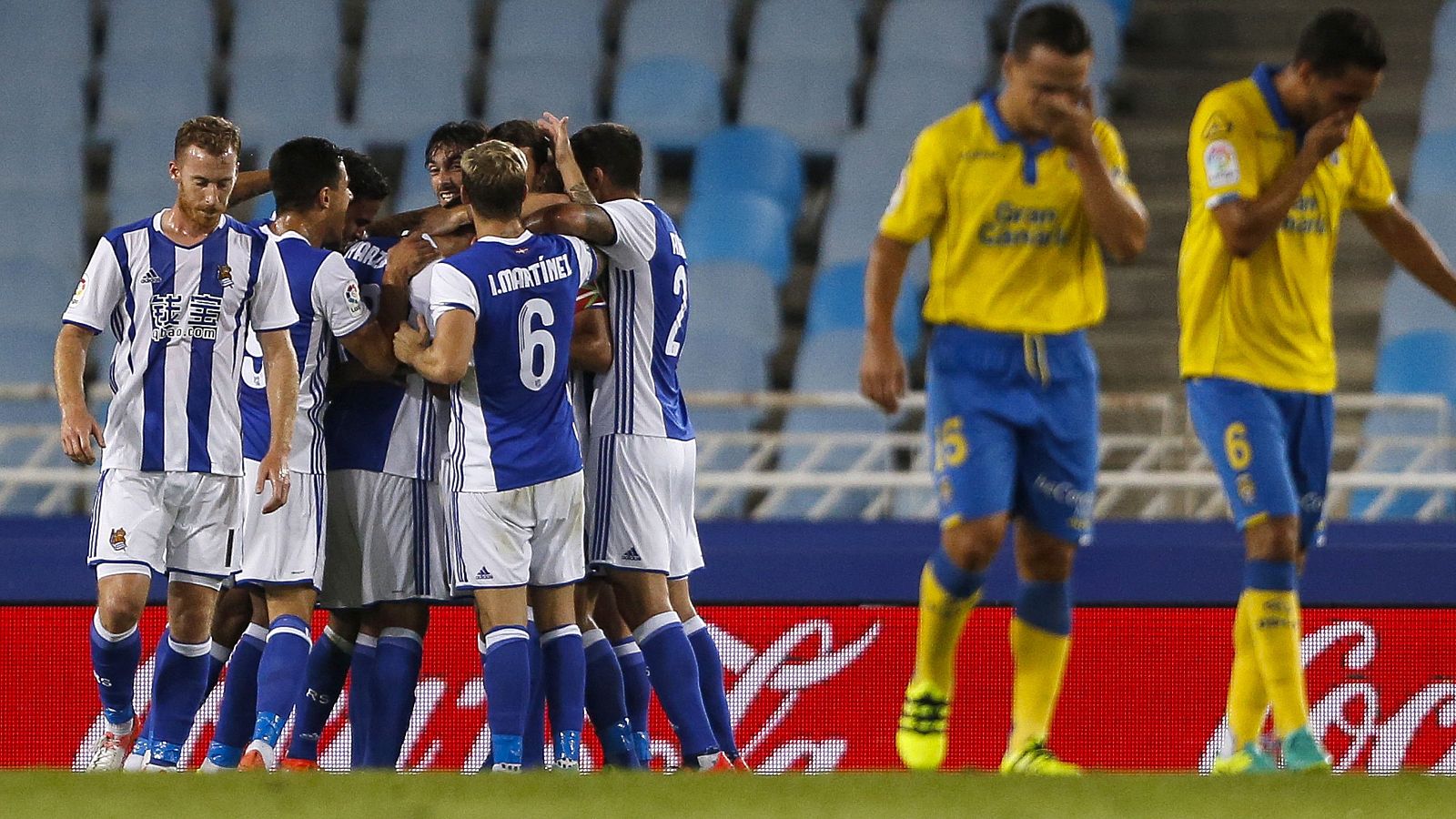 La Real Sociedad ha endosado un 4-1 a Las Palmas