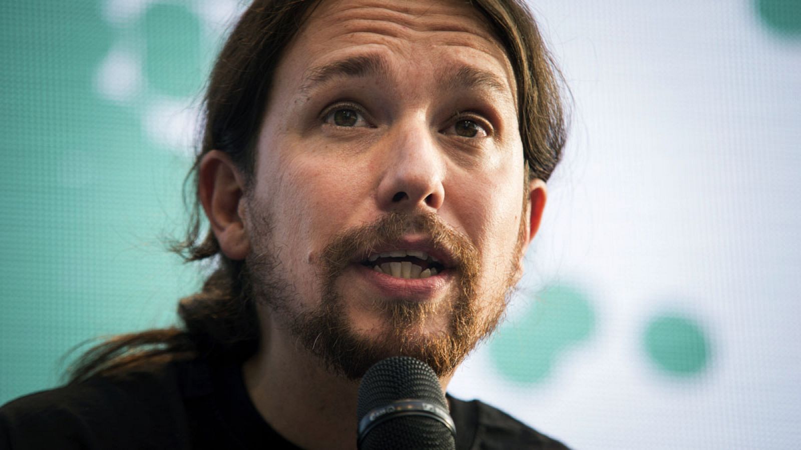 El líder de Podemos, Pablo Iglesias