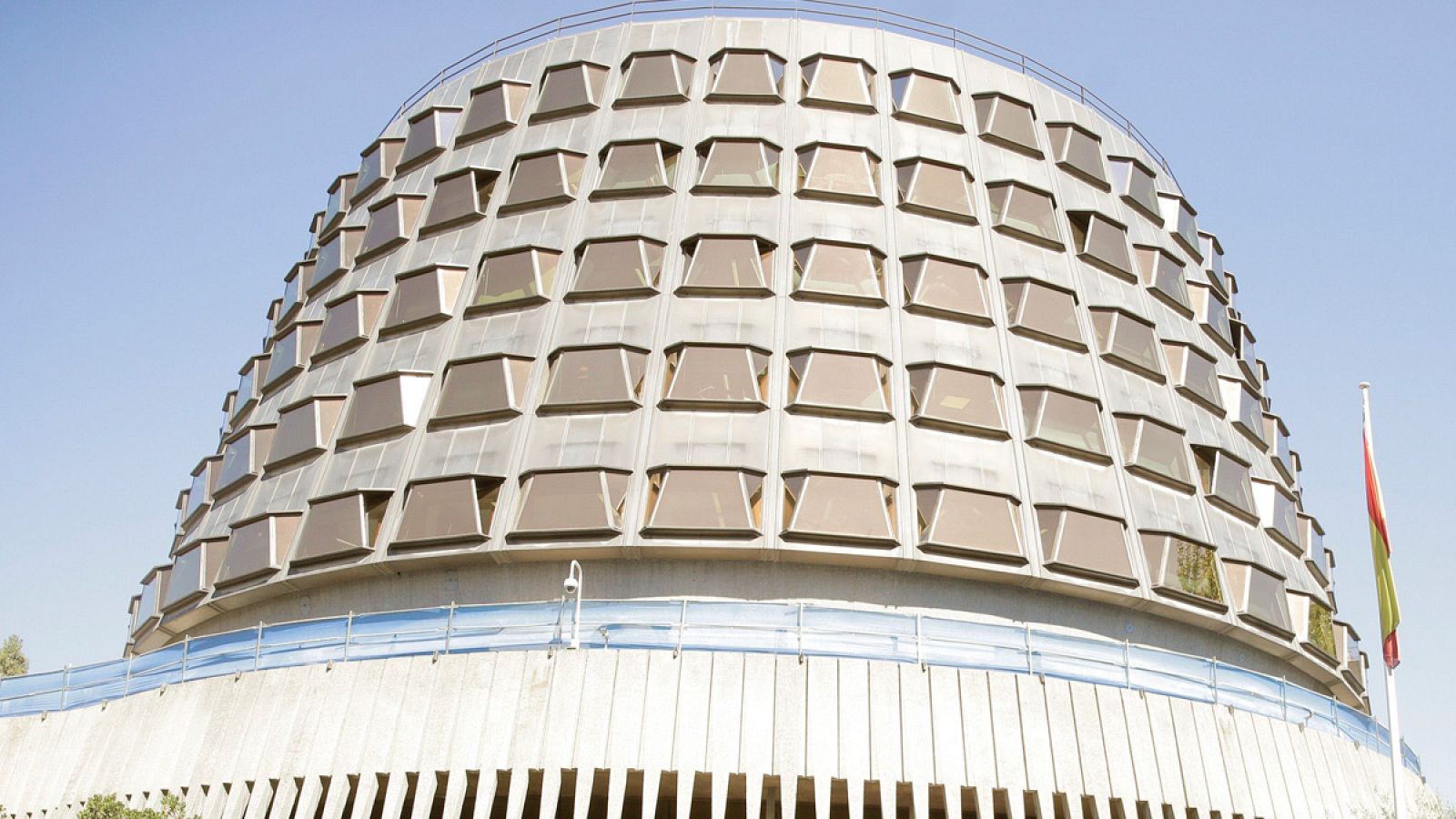 Fachada de la sede del Tribunal Constitucional