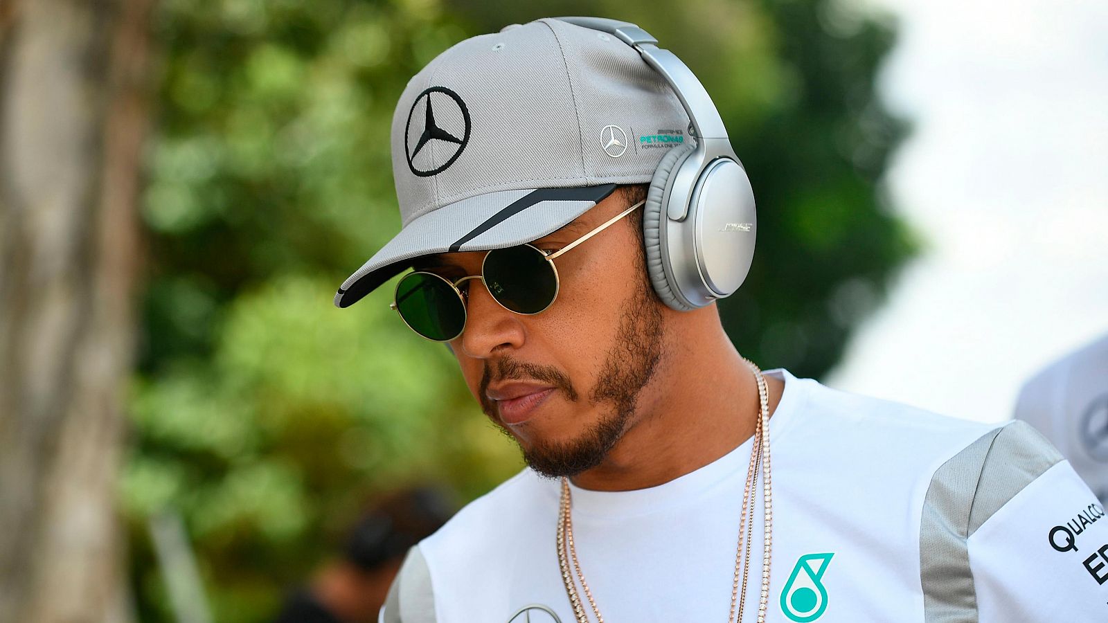 El piloto británico de Mercedes, Lewis Hamilton