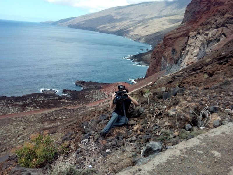 El acantilado de Tacom es un magnífico punto de avistamiento de zifios