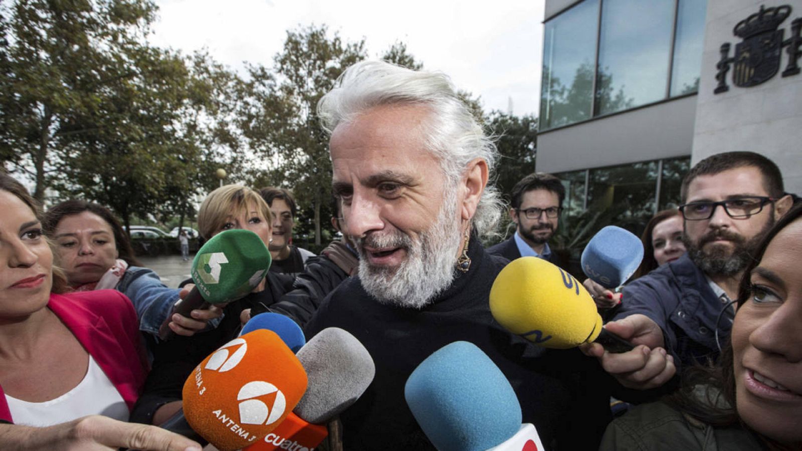 El exgerente de Imelsa, Marcos Benavent, a su llegada a la Ciudad de la Justicia de Valencia