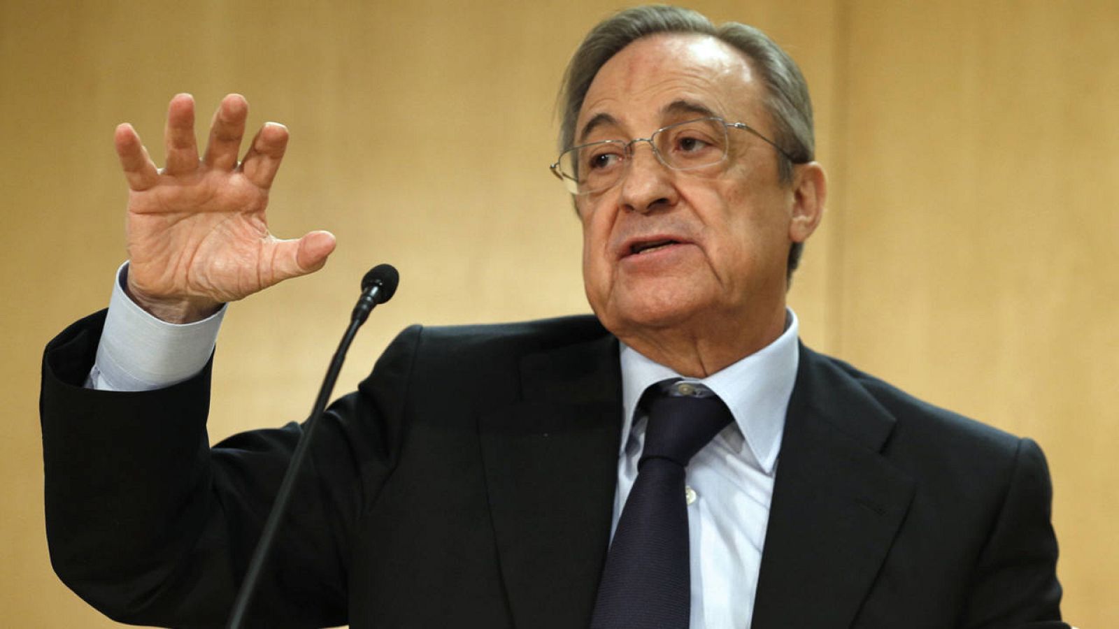 El presidente de ACS, Florentino Pérez