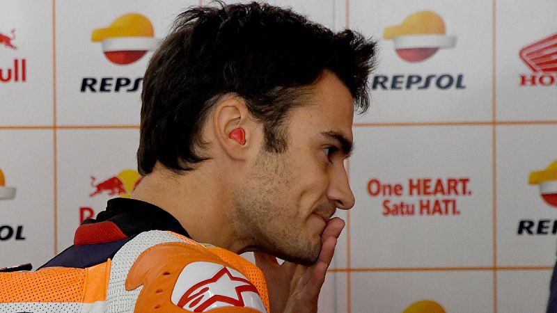 El piloto español de Moto GP Dani Pedrosa