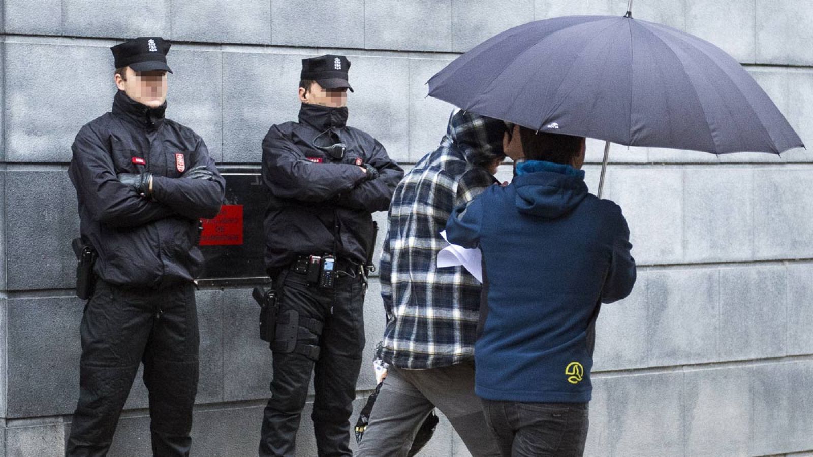 Uno de los dos jóvenes detenidos por la agresión a dos agentes de la Guardia Civil en la localidad navarra de Alsasua.