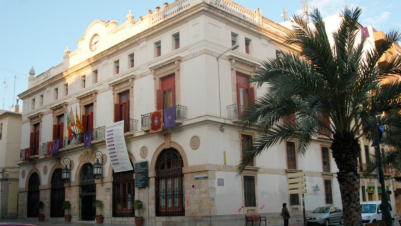 El Ayuntamiento de Sagunto, en Valencia