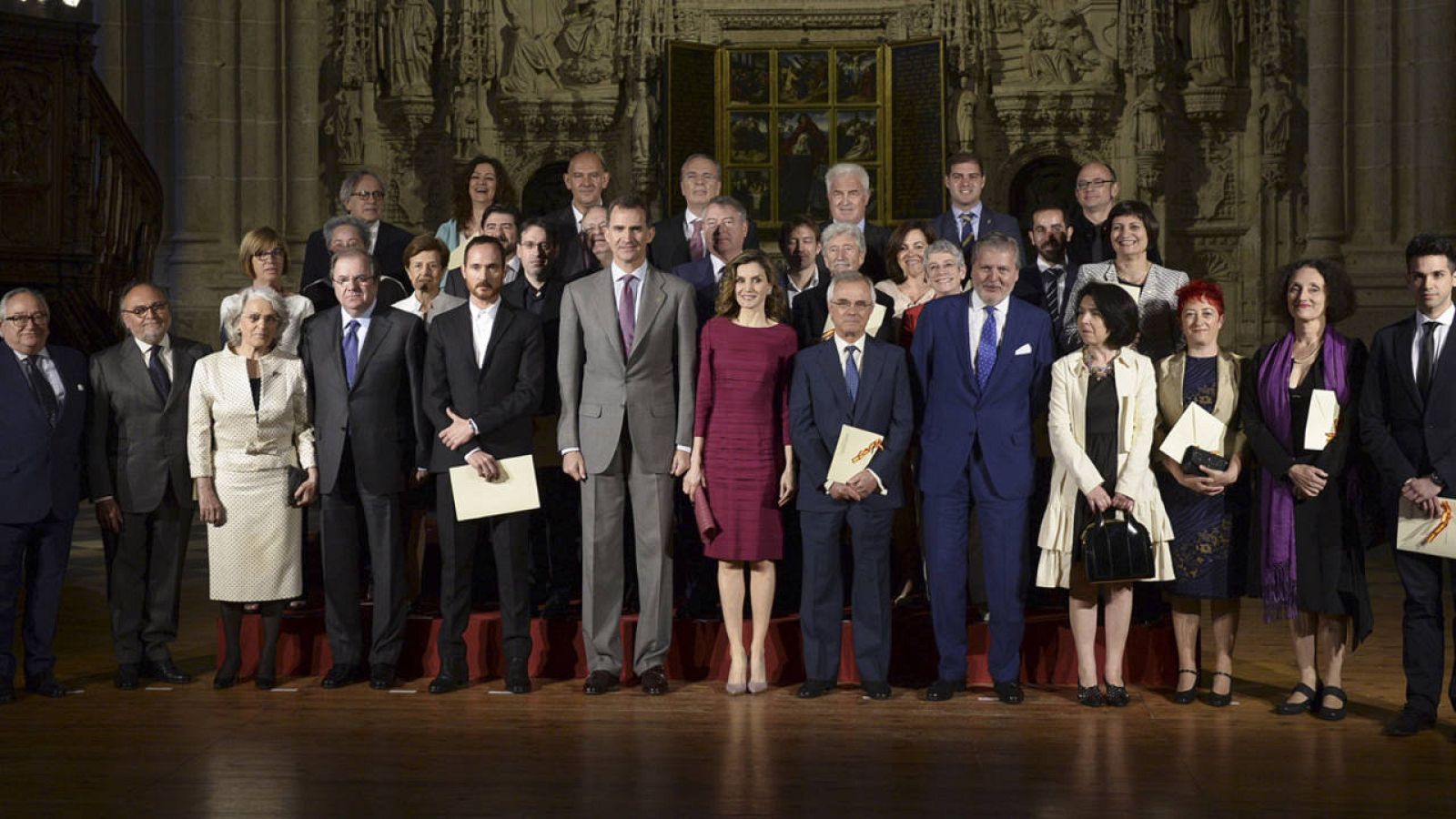 REYES PRESIDEN ENTREGA DE LOS PREMIOS NACIONALES DE CULTURA